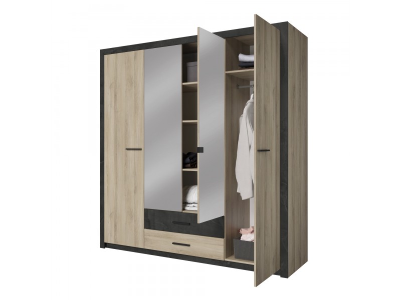 COLORADO - Armoire 4 portes...