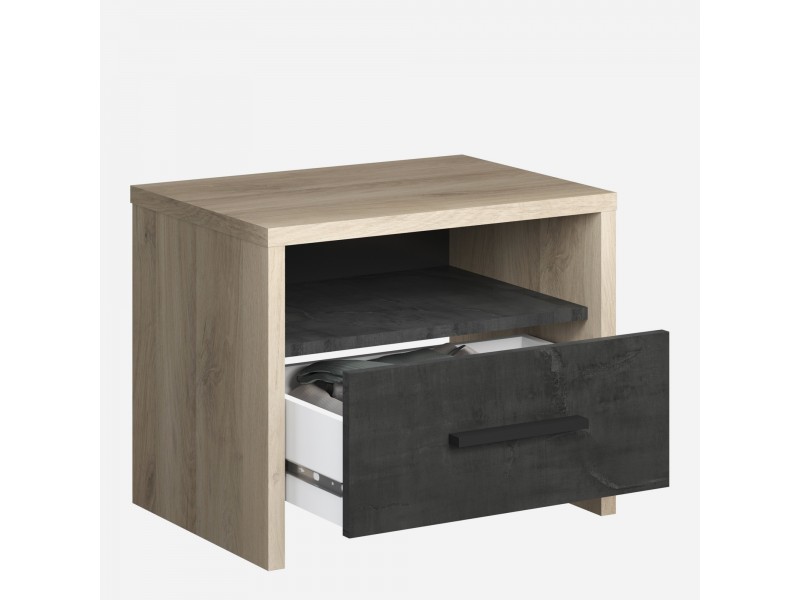 COLORADO - Chevet 1 tiroir/ 1 Niche