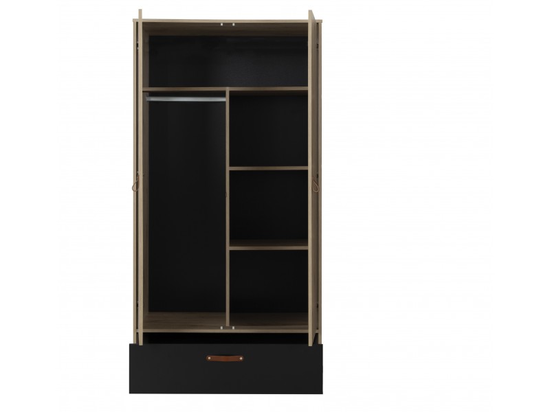 ARTHUS - Armoire 2 portes 1 tiroir