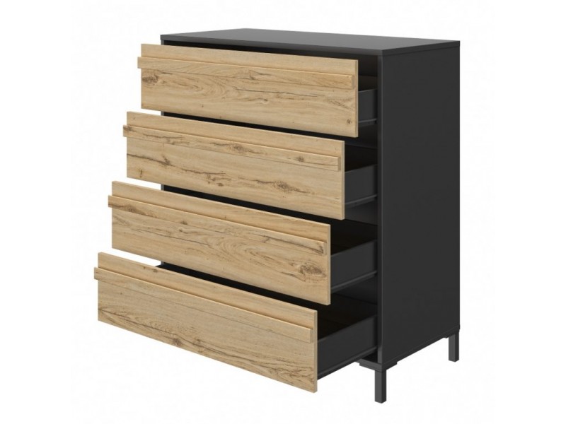 MIMIZAN - Commode 4 tiroirs