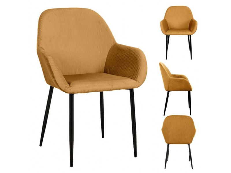 GIULIA - Fauteuil de séjour avec...