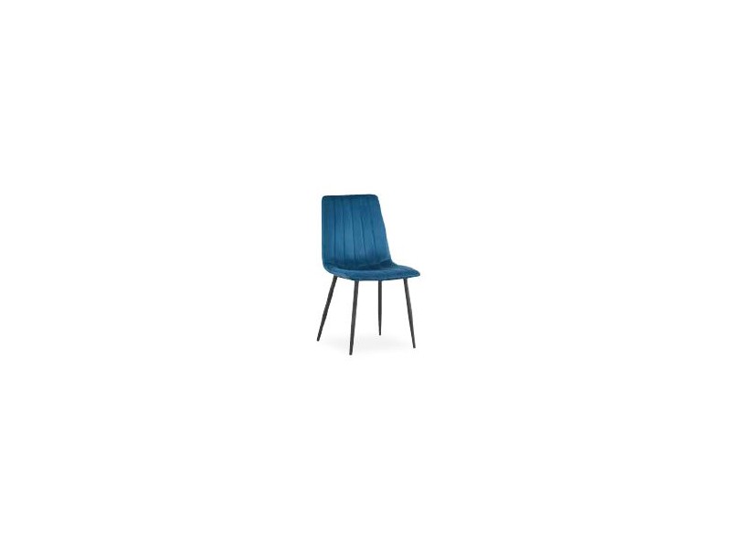 WILLIS - Chaise de séjour (bleu)