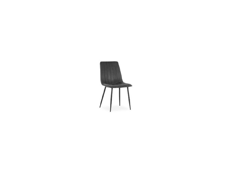 WILLIS - Chaise de séjour (gris)