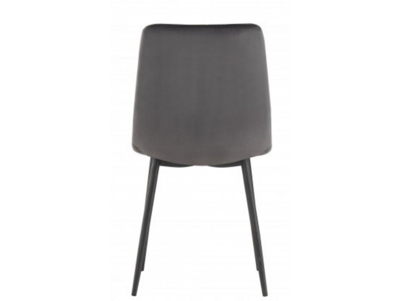 WILLIS - Chaise de séjour (gris)