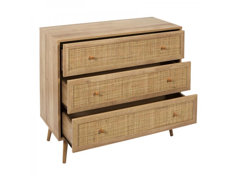 BALI - Commode 3 tiroirs