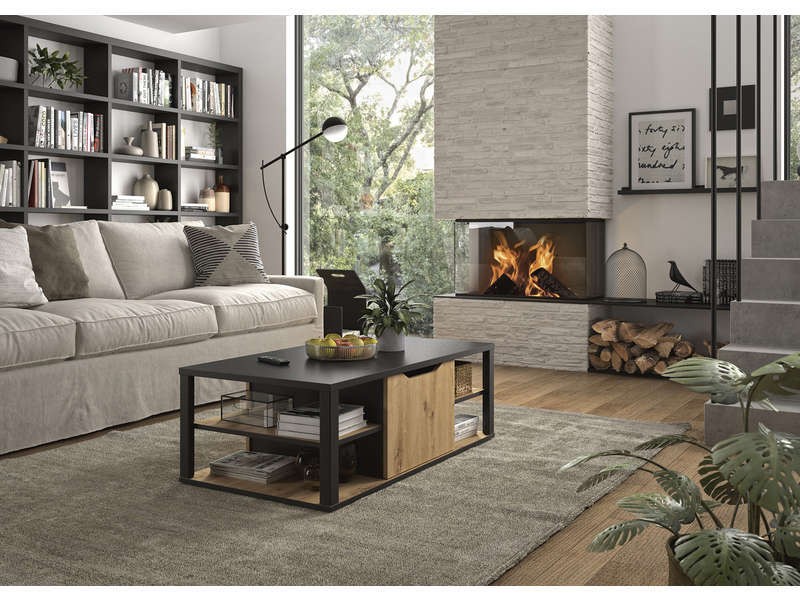 BUXTON - Table basse rectangulaire 1...