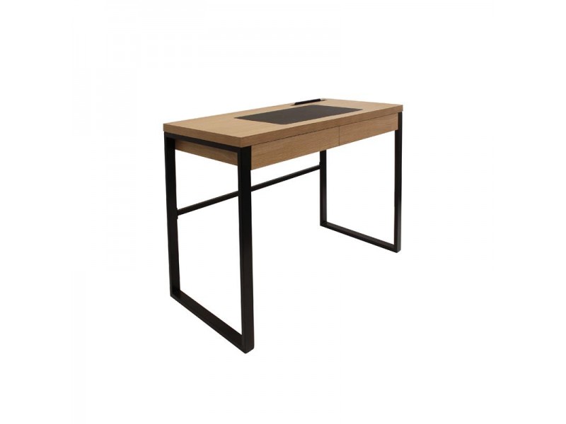 BUREAU EN BOIS ET METAL