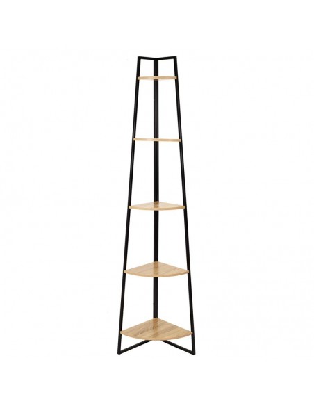 Etagère d'angle Bosa métal bois – laurisconceptionbois