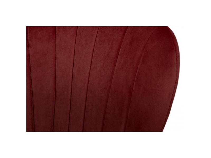 Chaise de séjour Bordeaux lie de vin...
