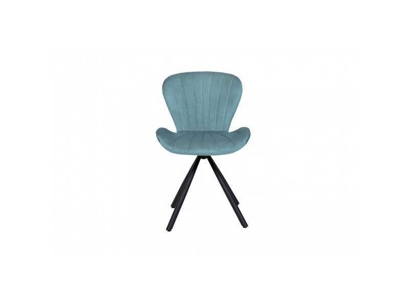 Chaise de séjour Bleu pétrole - VICTORIA
