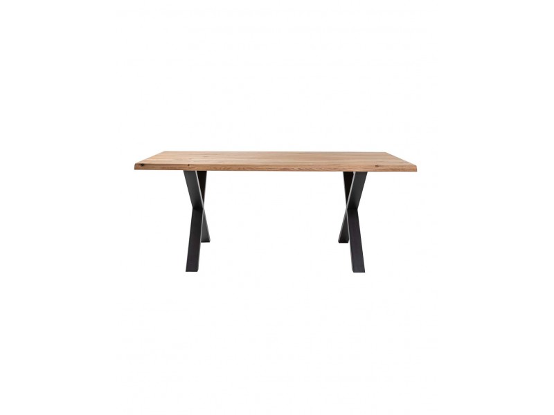Table de séjour 220cm Pieds croix -...