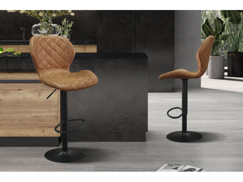 MALAGA - TABOURET DE BAR REGLABLE