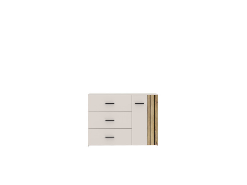WAIKATO - COMMODE 1 PORTE 3 TIROIRS