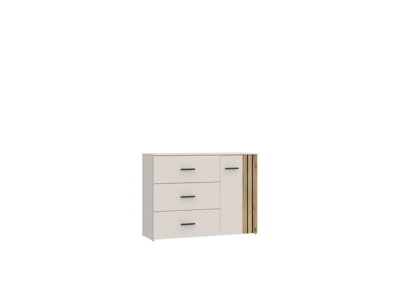 WAIKATO - COMMODE 1 PORTE 3 TIROIRS