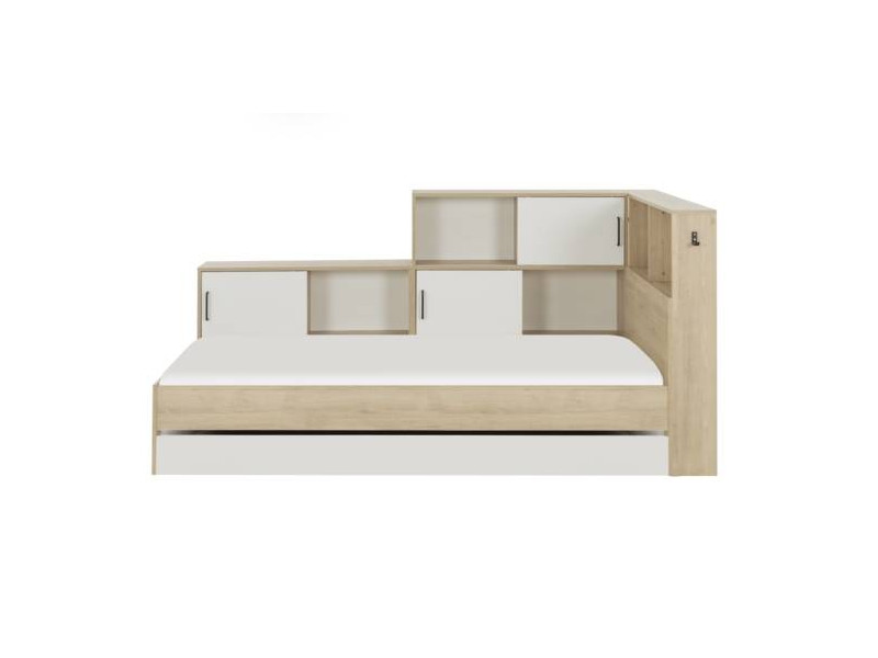 ERWAN - Lit rangement 90x200