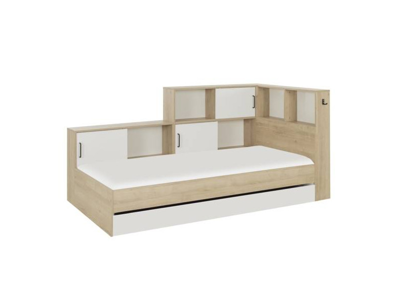 ERWAN - Lit rangement 90x200