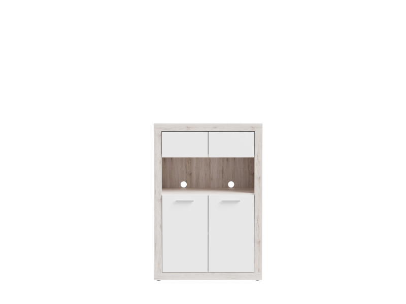 BACCIO - BAHUT HAUT 4 PORTES 1 NICHE