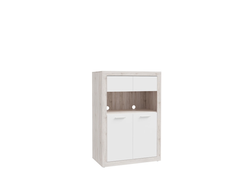 BACCIO - BAHUT HAUT 4 PORTES 1 NICHE