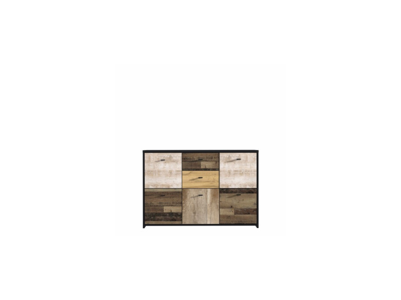 SANNE - Meuble d'appoint 5 portes 2...
