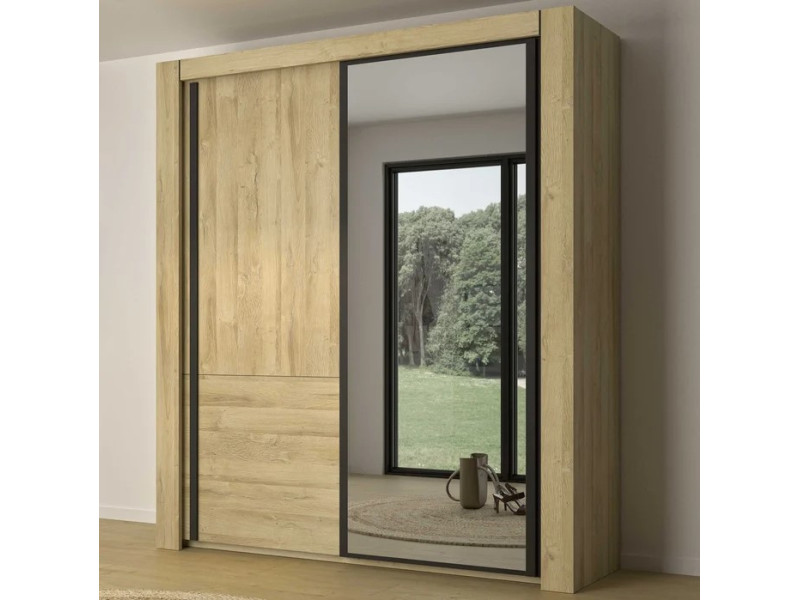 SOFIA - ARMOIRE 2 PORTES COULISSANTES...