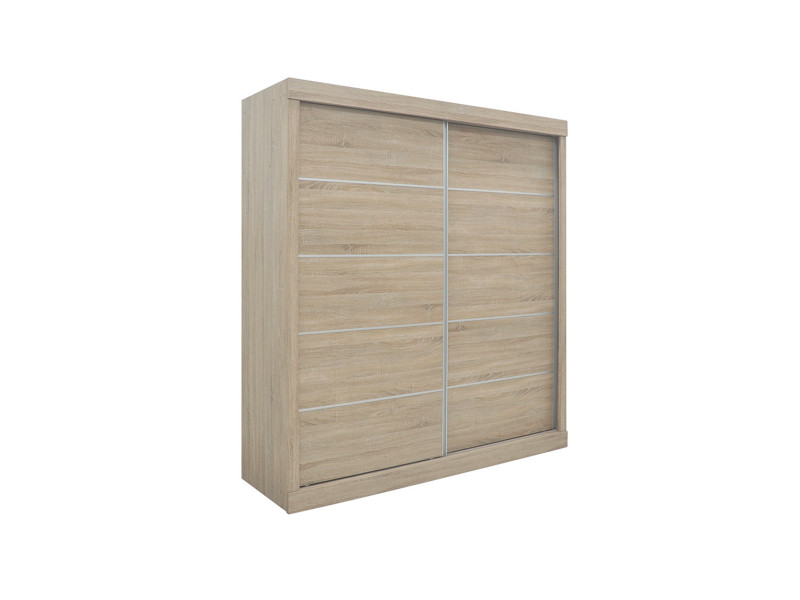 MIKE - ARMOIRE 2 PORTES COULISSANTES