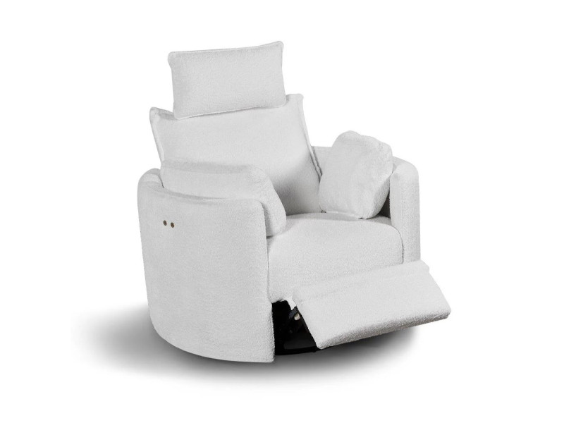 ENRIQUE - Fauteuil relax pivotant