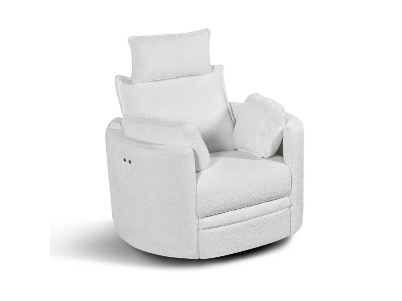 ENRIQUE - Fauteuil relax pivotant