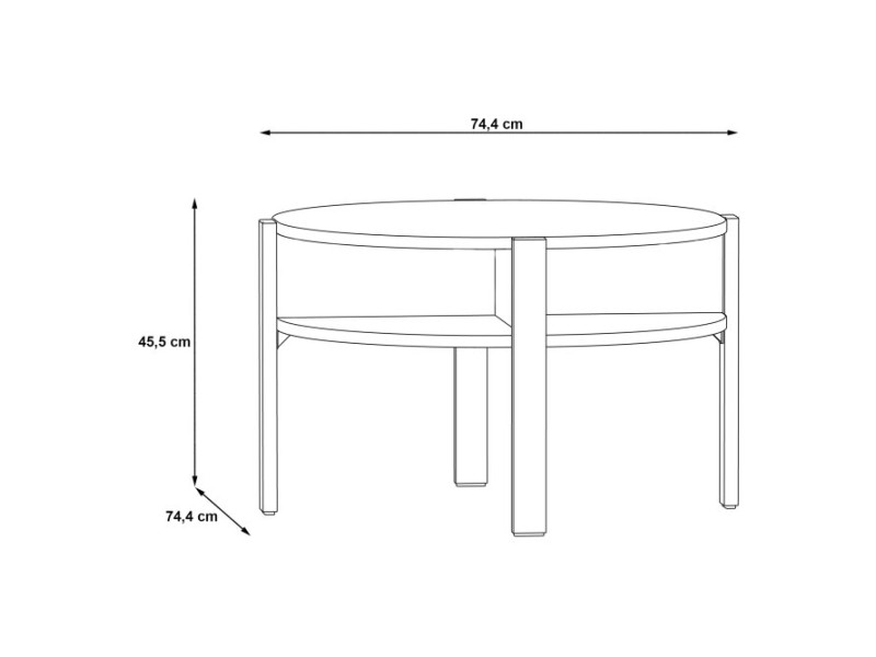 COFFEE - Table basse