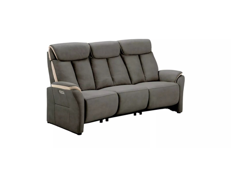 Canapé 3 places électrique - PARIS
