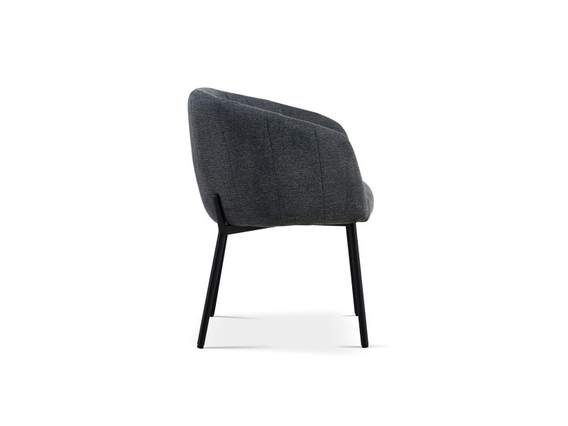 SEVILLA - Fauteuil de séjour GRIS