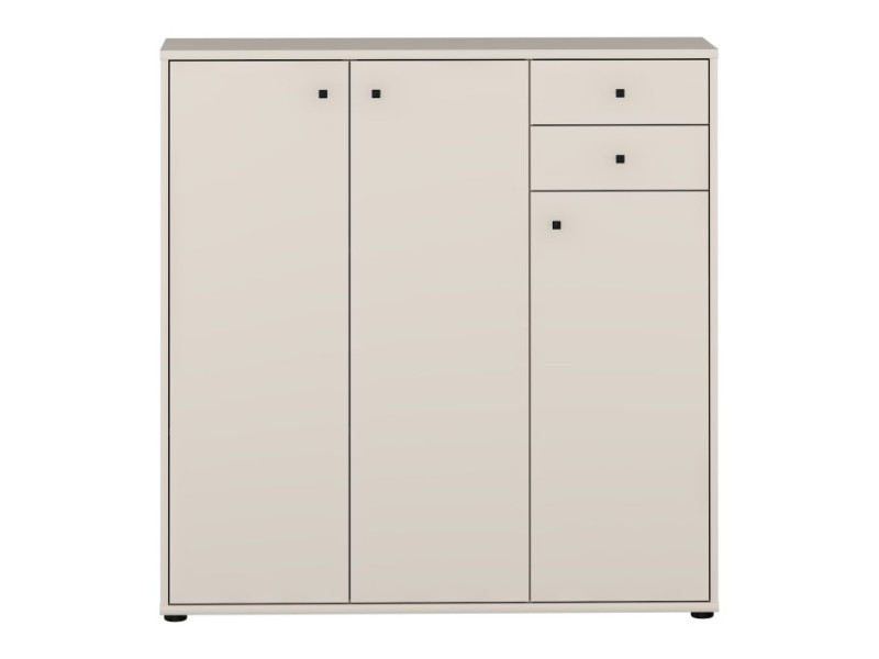 TEMPRA - Meuble d'appoint 3 portes -...