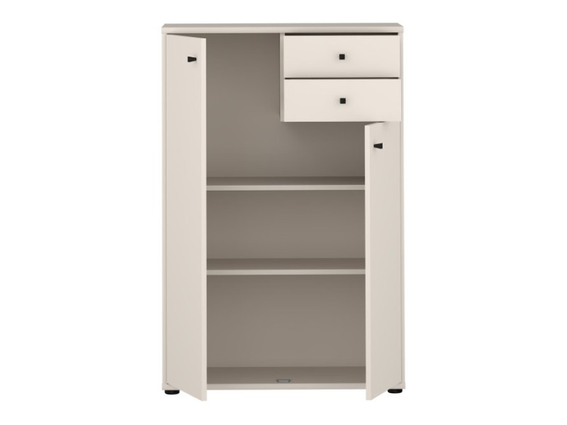 TEMPRA - Meuble d'appoint 2 portes 2...