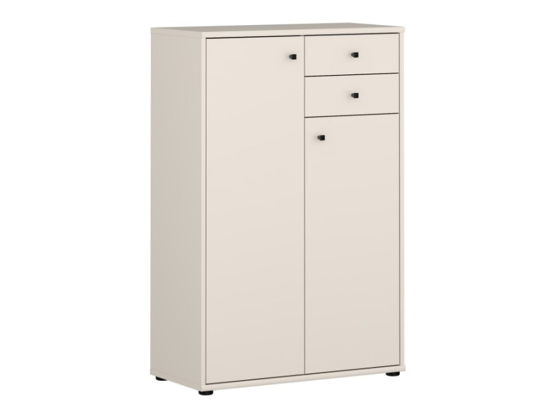 TEMPRA - Meuble d'appoint 2 portes 2...