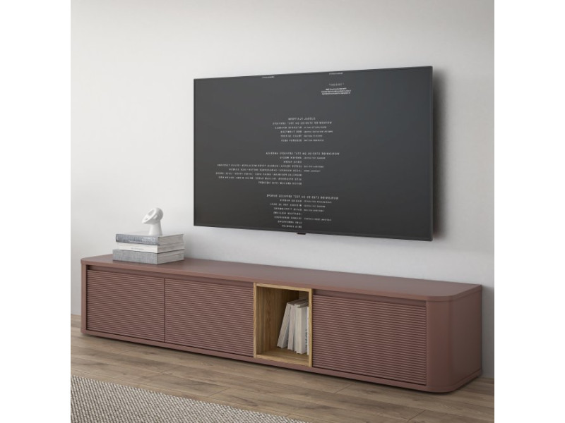 BREATHTAKER - Meuble TV 3 portes - 1...