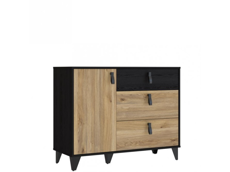 LYA - Commode 1 porte - 1 tablette -...