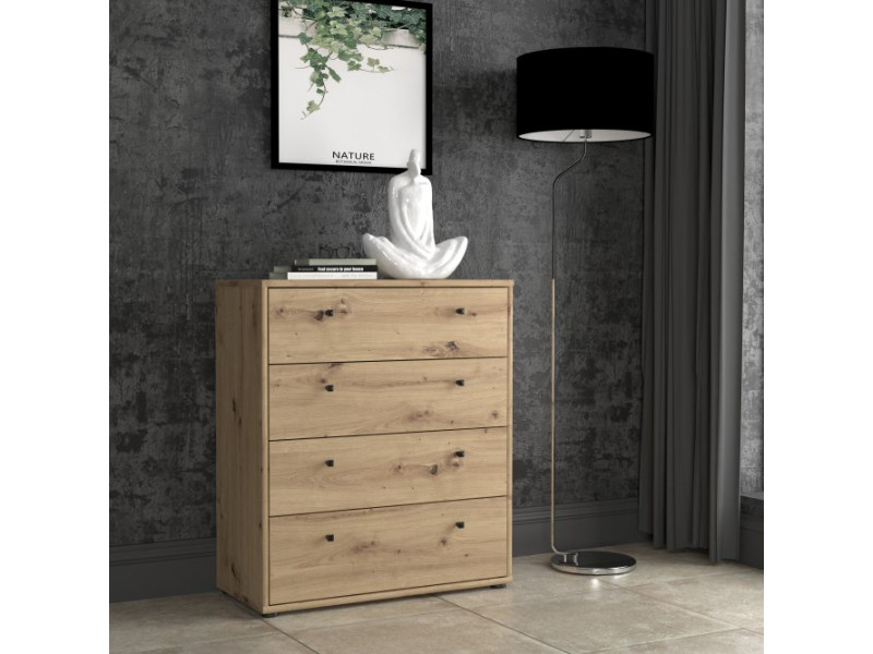 TEMPRA - Meuble d'appoint 4 tiroirs