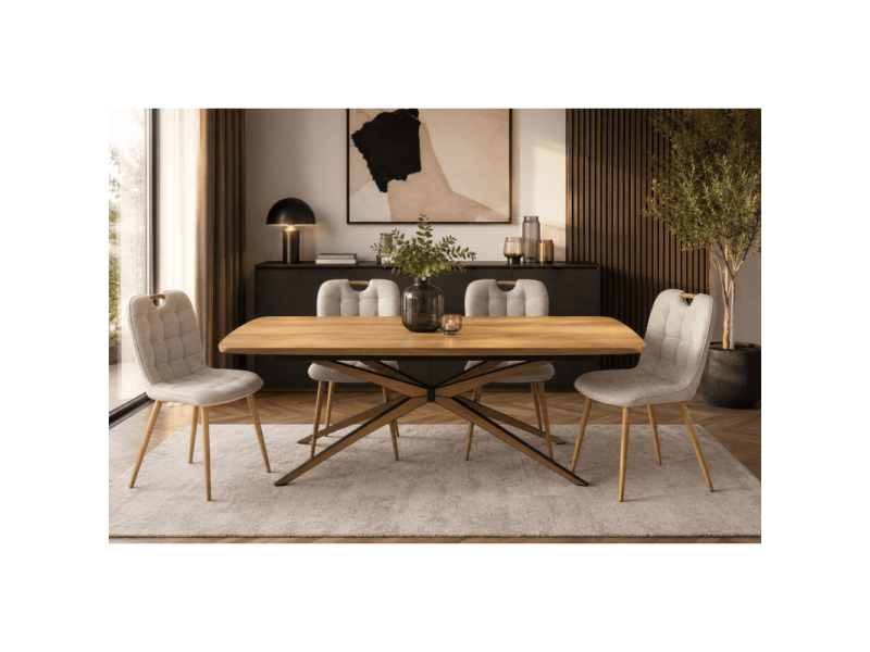 CH007 - Chaise de séjour BEIGE
